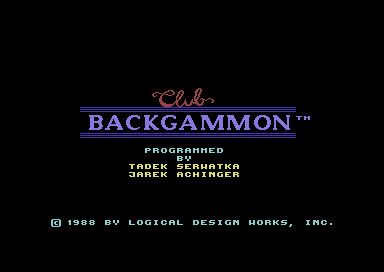 Club Backgammon